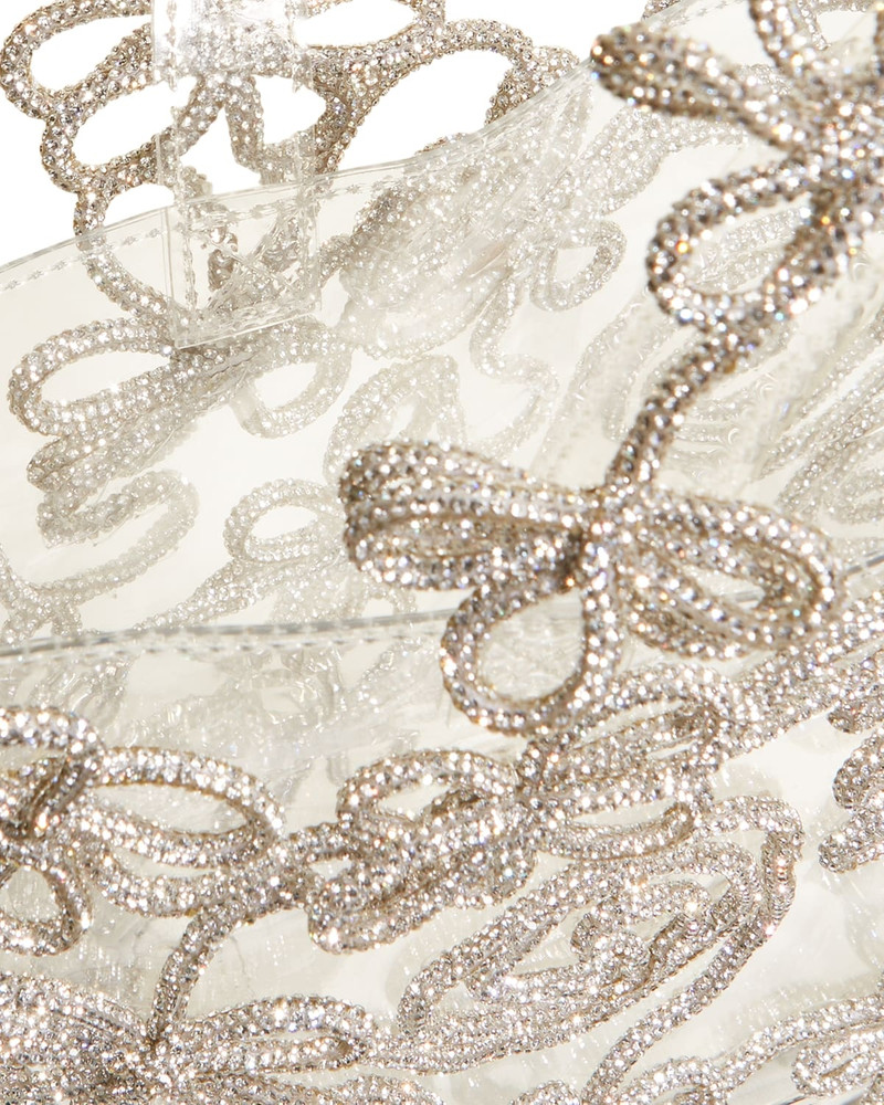 Bloom Embellished Clear Tote Bag 3