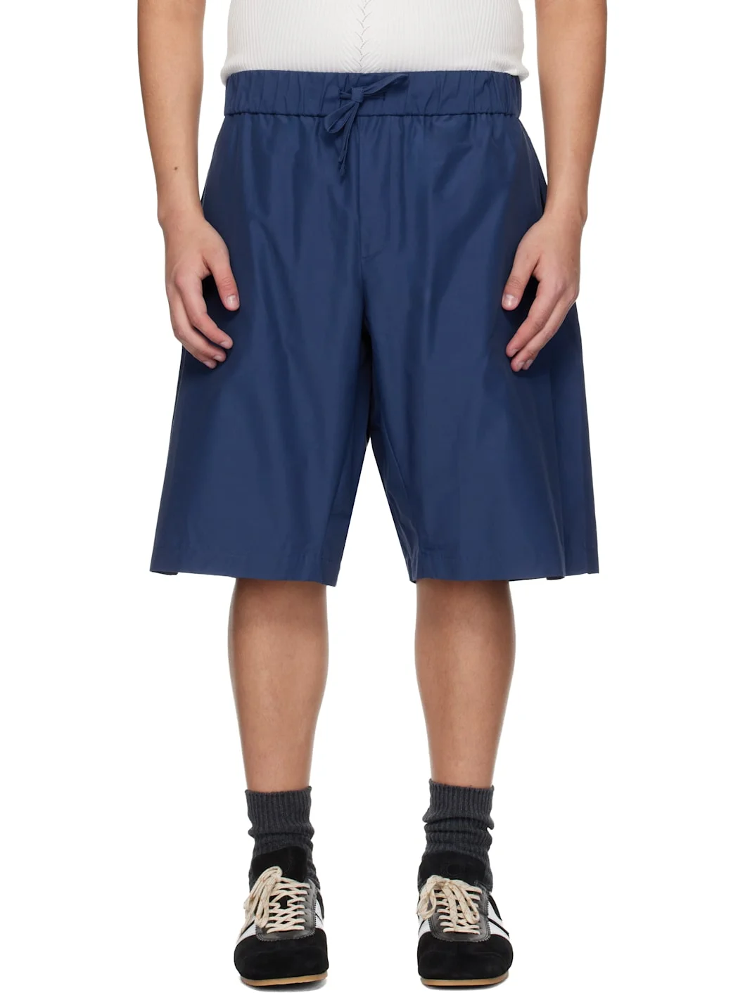 Blue Orb Shell Shorts - 1