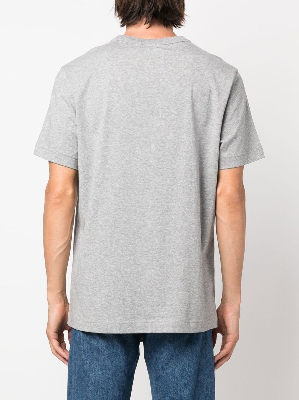 x A.P.C. logo-print cotton T-shirt - 5