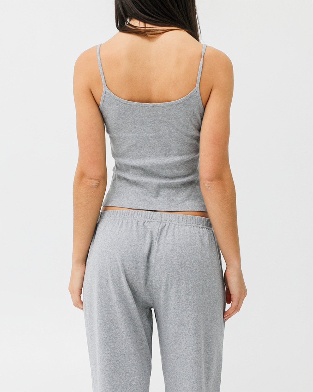 The Pant: Cotton Jersey Grey - 6