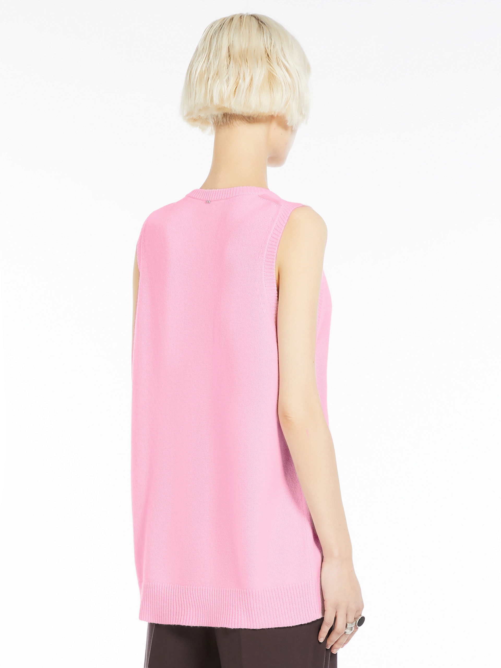 GIMMY Cashmere-blend gilet - 4
