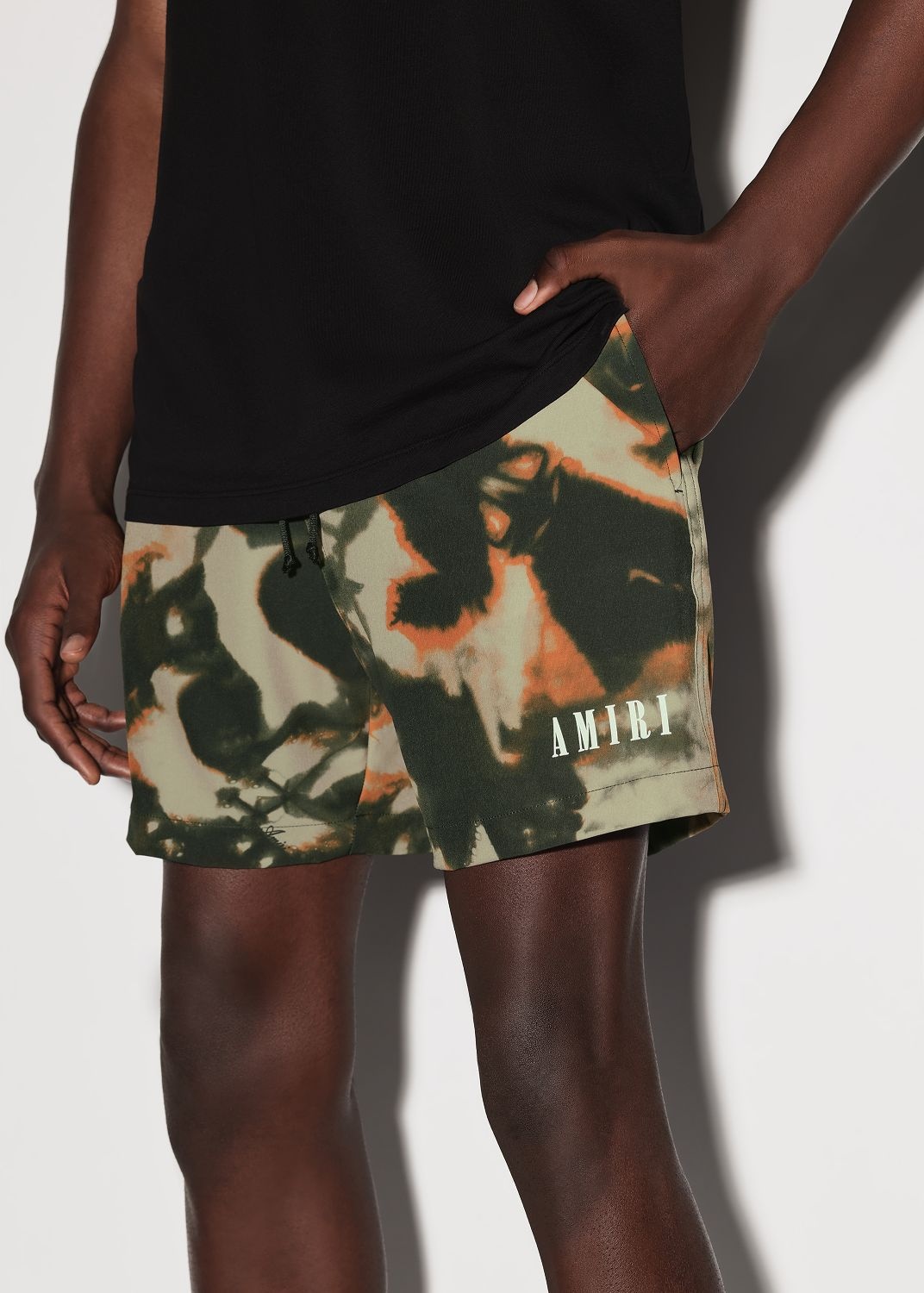 TIE DYE CAMO SWIM TRUNK - 4