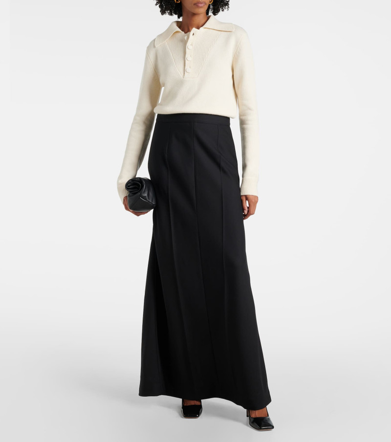 Plan C Wool and cashmere polo sweater outlook
