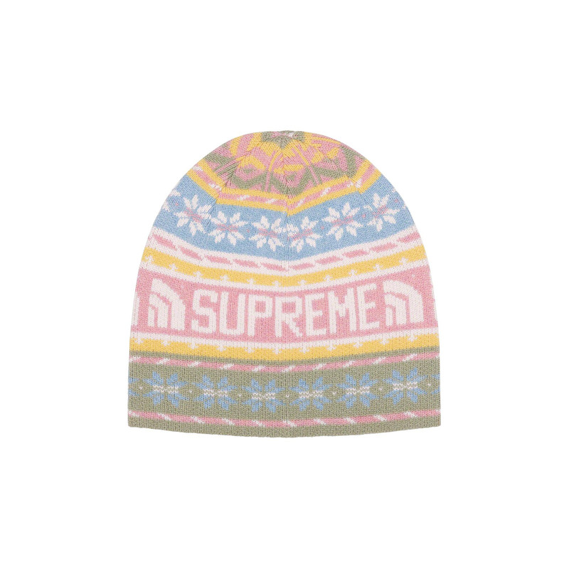 대 x 북쪽 얼굴 Beanie '핑크 이름 * - 1