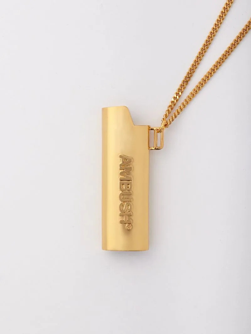 SS21 LOGO LIGHTER CASE NECKLACE 1