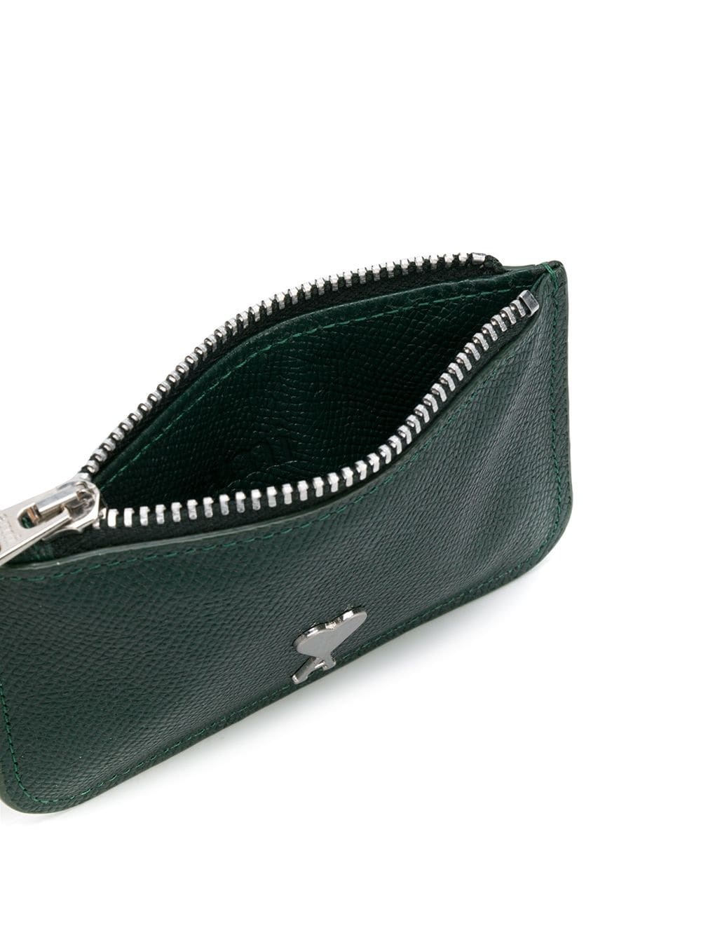 zipped leather coin pouch - 3