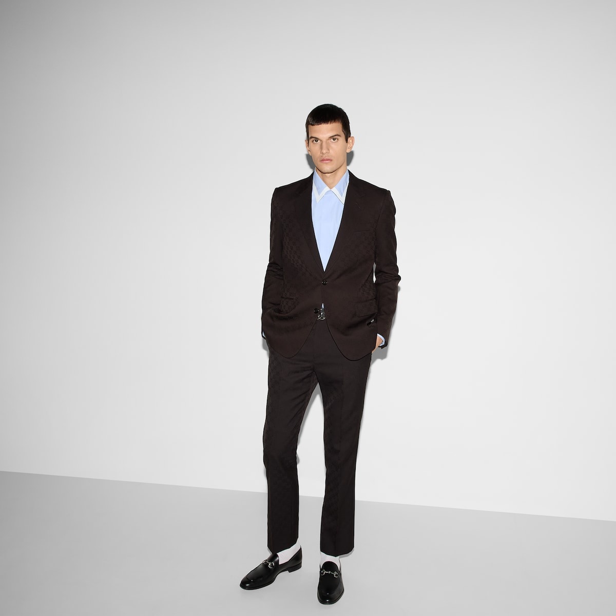 GG wool jacquard suit - 6