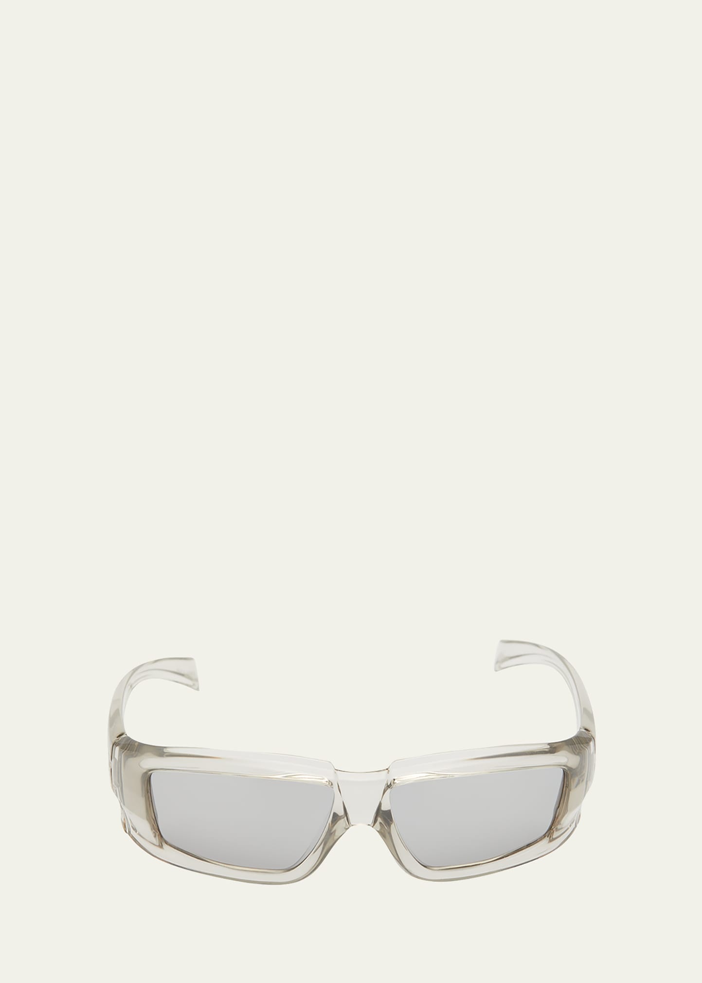 Men's Rick Clear Frame Square Sunglasses - 1