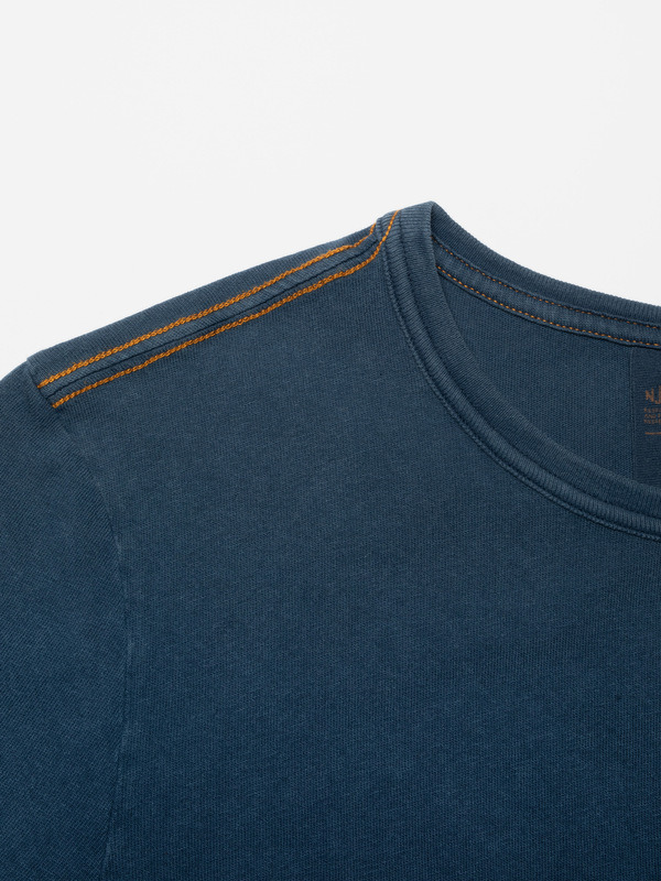 Ricky Pocket T-Shirt Washed Blue - 6