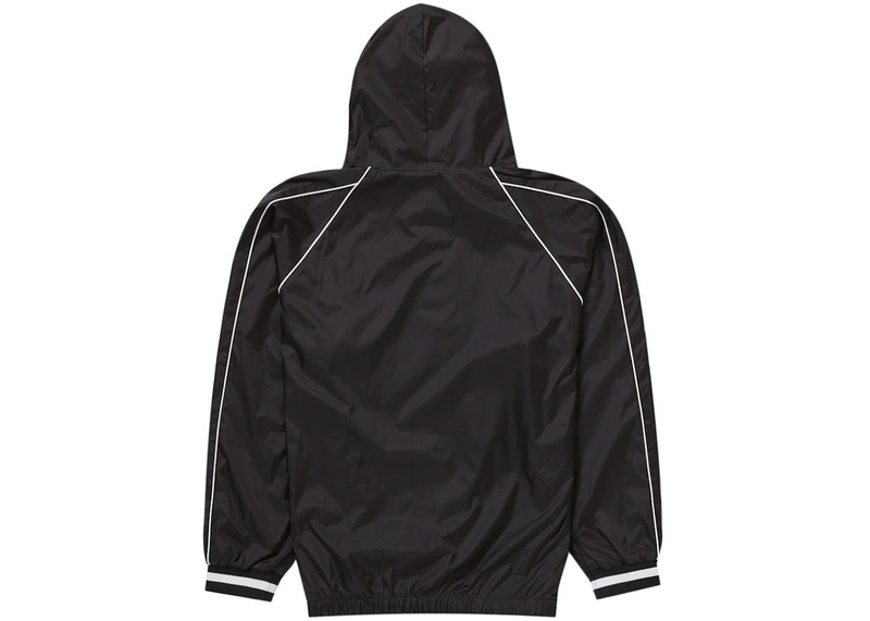 Supreme Supreme Hooded Warm Up Pullover Black outlook
