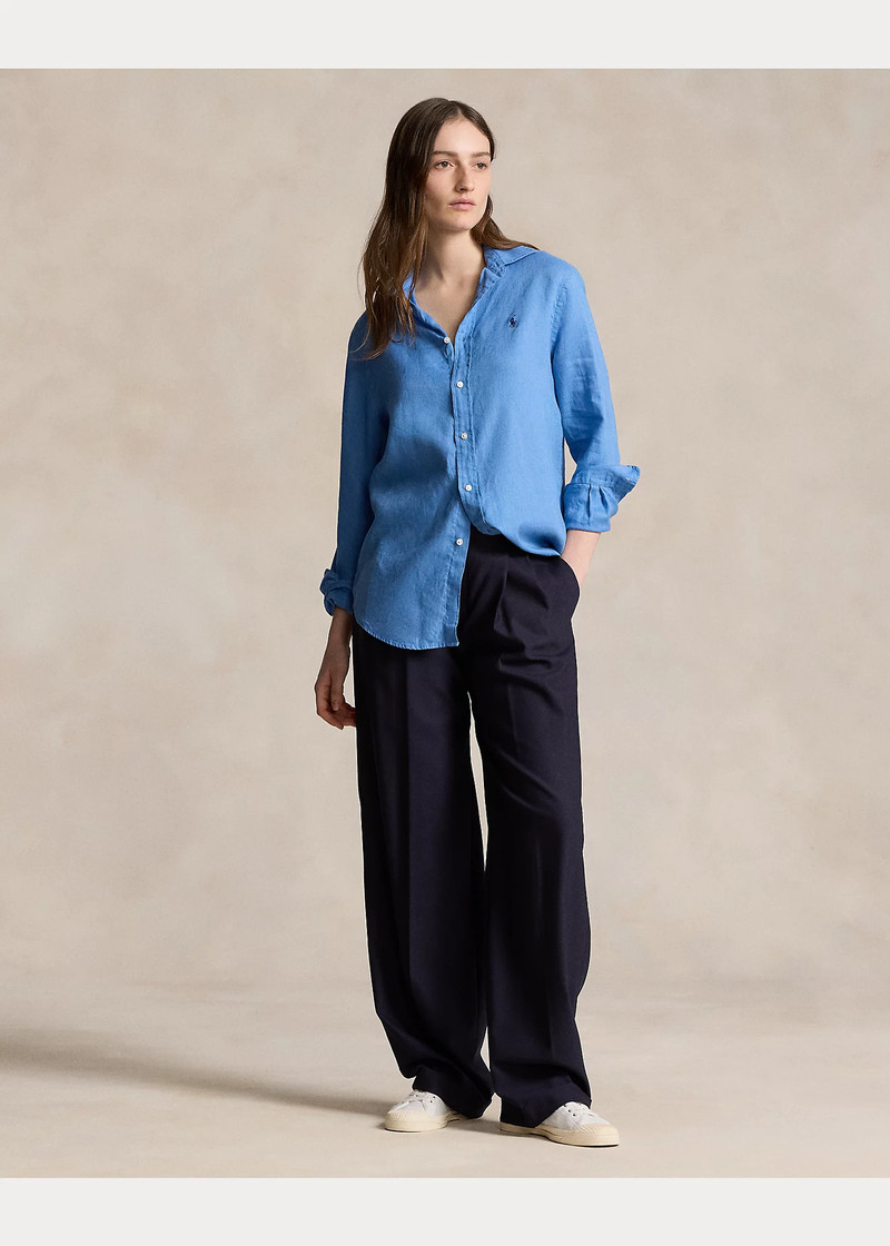 Classic Fit Linen Shirt 3