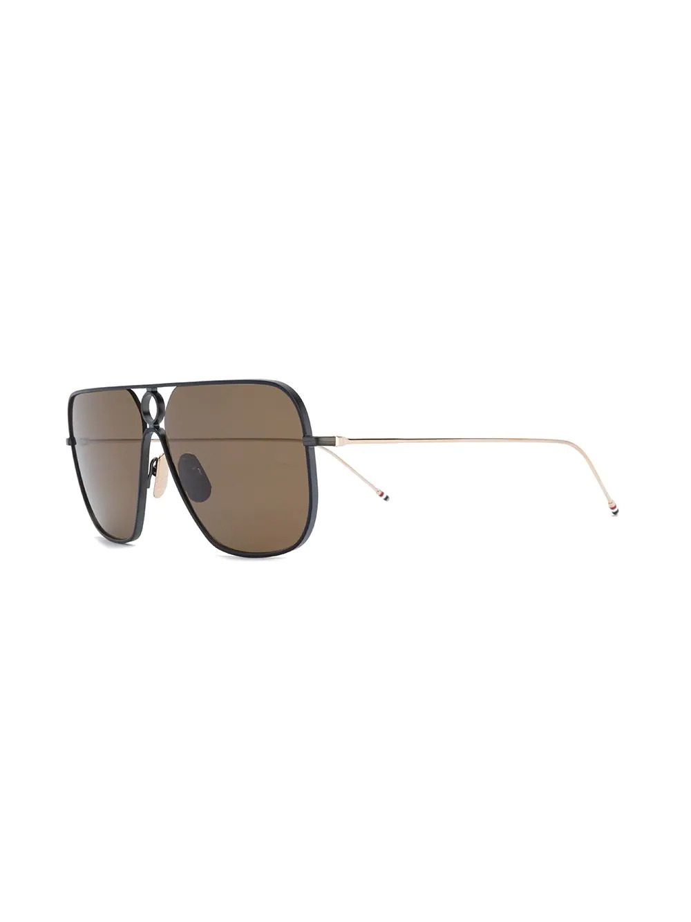 Black Iron Navy Enamel Eyewear - 2
