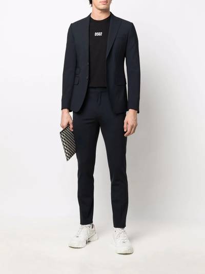 DSQUARED2 single-breasted two-piece suit outlook