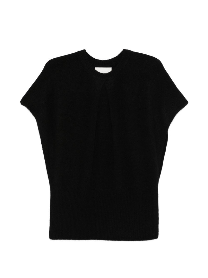 Annelie batwing-sleeve sweater 1