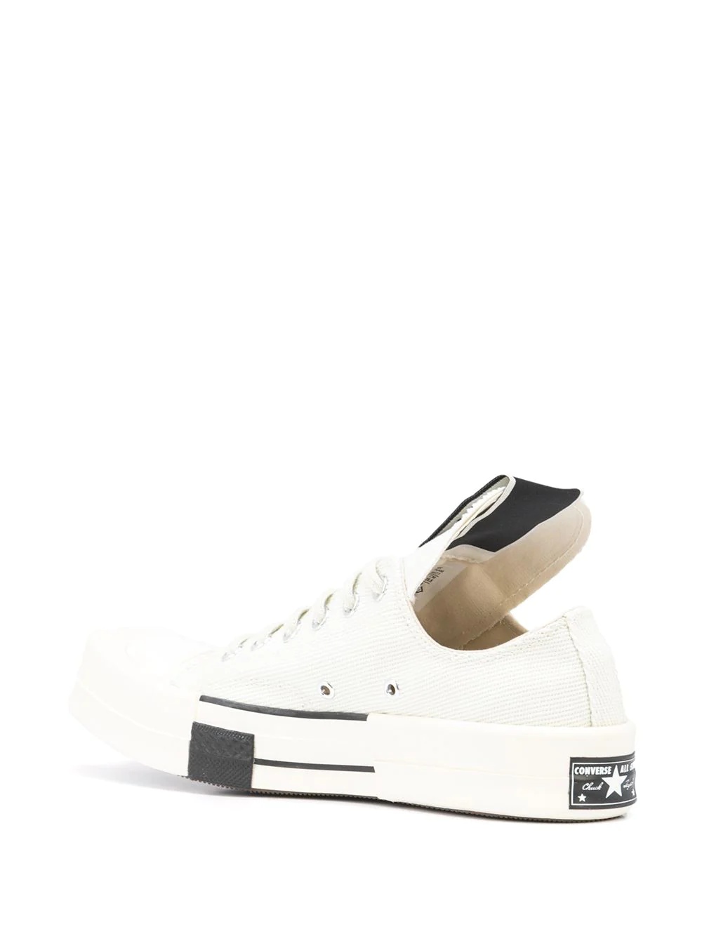 x Rick Owens DRKSHDW Chuck '70s TURBODRK Ox sneakers - 3