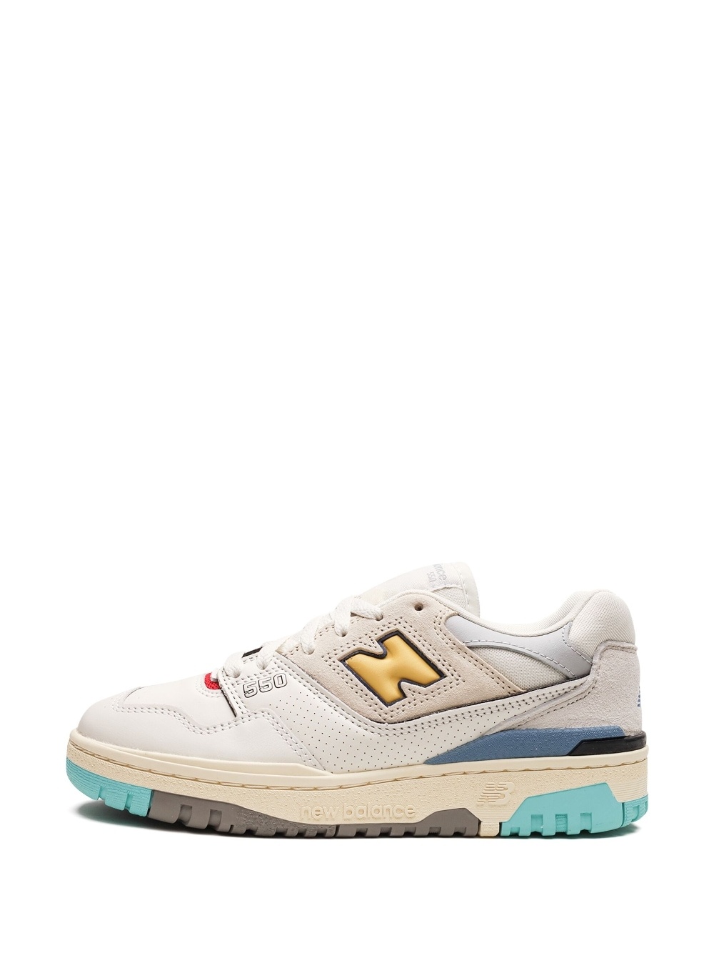 550 "Sea Salt Yellow" sneakers - 5