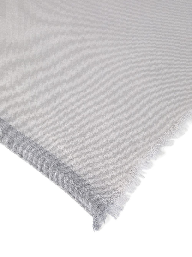 Brunello Cucinelli fringed scarf outlook