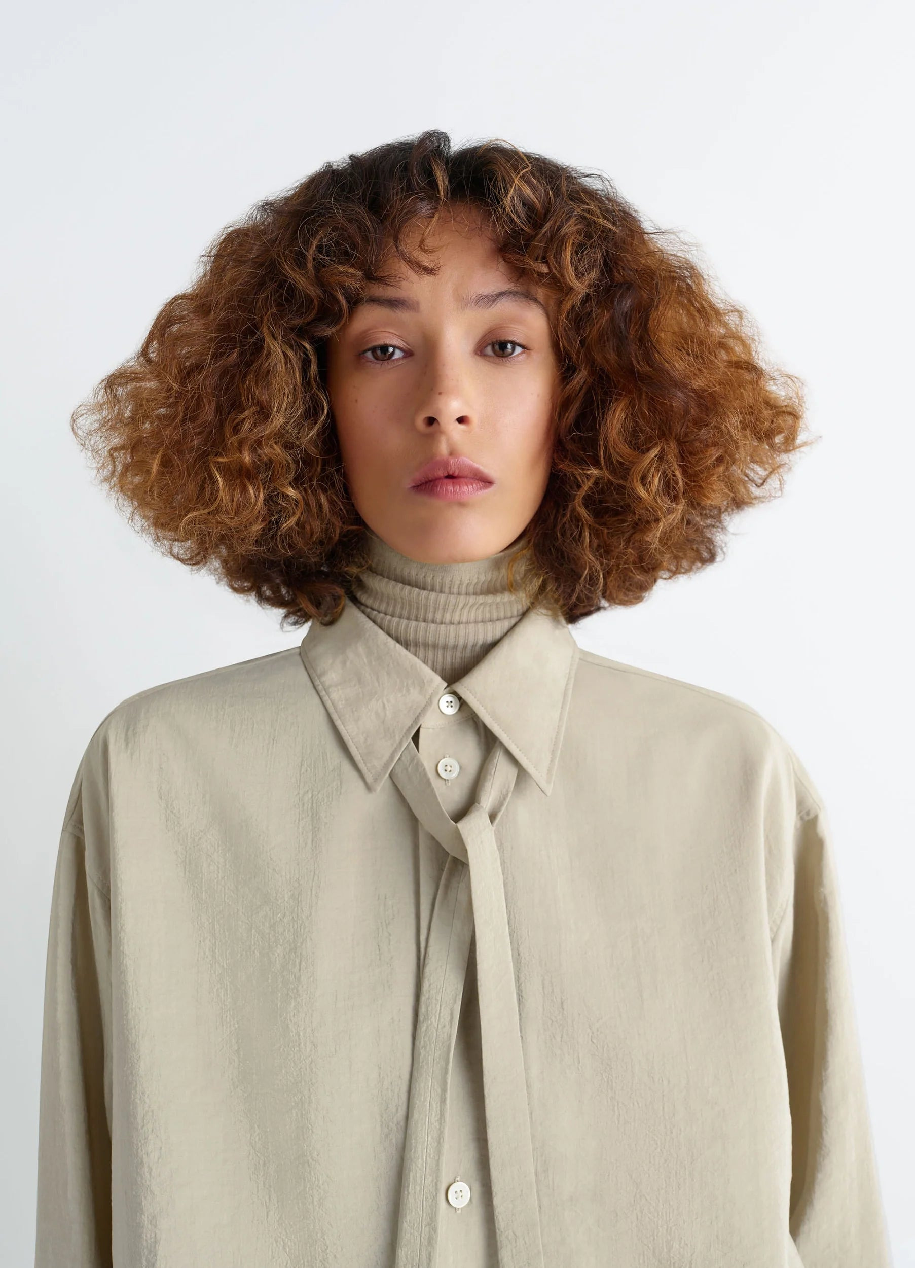 LONG SHIRT WITH TIE - 5