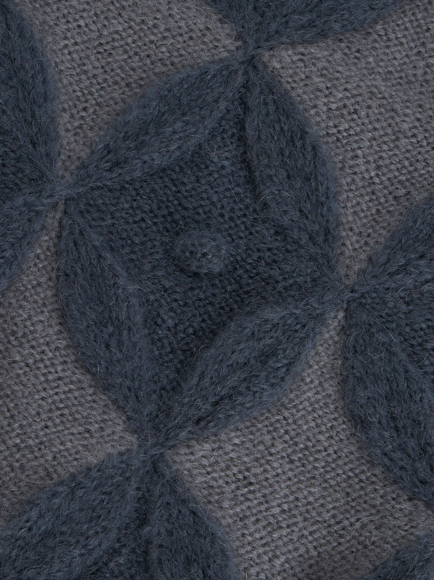 OVERSIZE JUMPER WITH GEOMETRIC PATTERN - 7