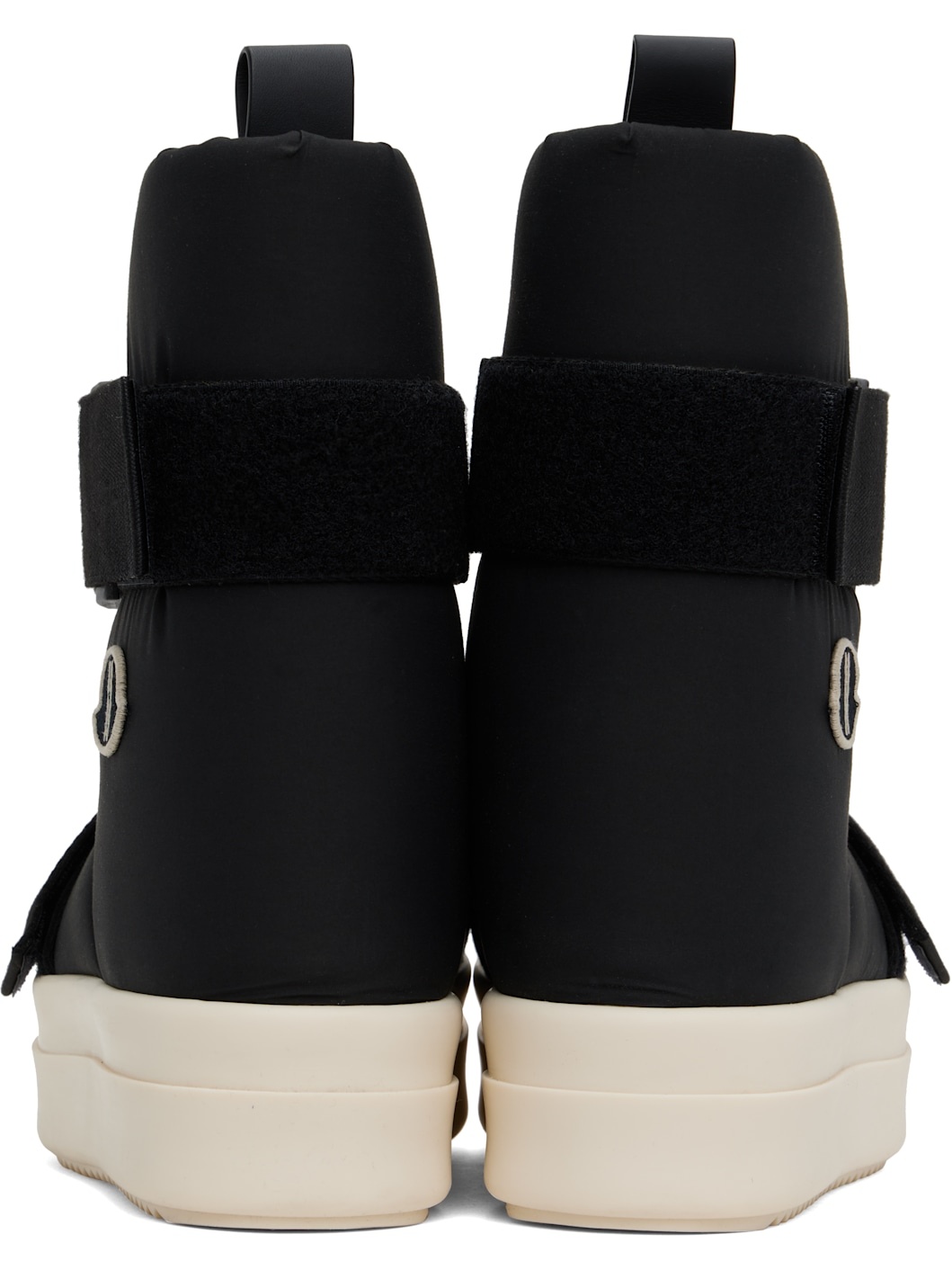 Moncler + Rick Owens Black Low Splint Boots - 2