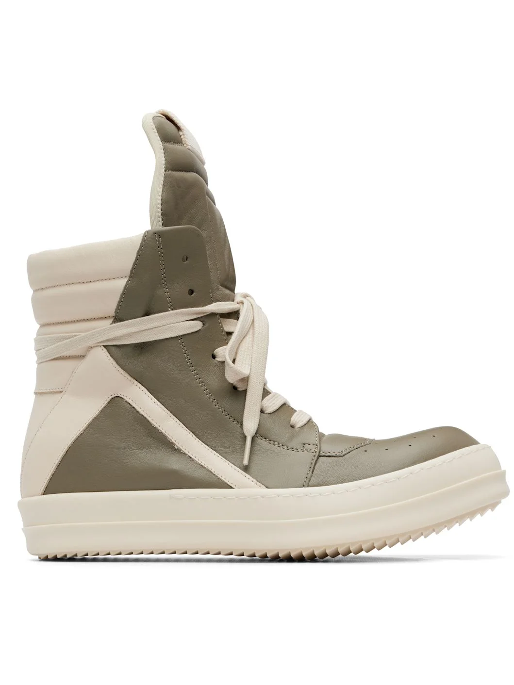 Taupe Tower Geobasket Sneakers - 1