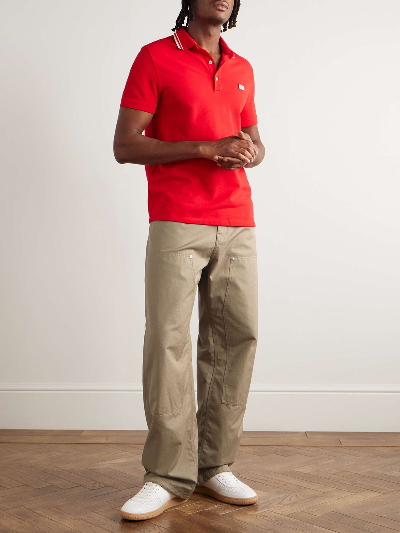 Valentino Straight-Leg Cotton-Canvas Cargo Trousers outlook
