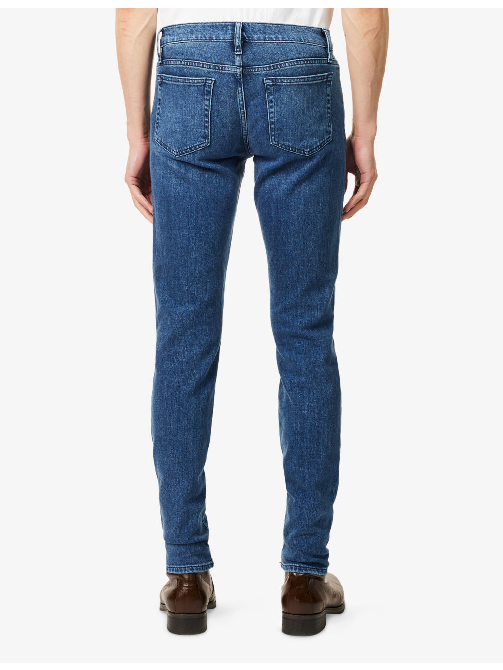 L'homme Slim straight-leg stretch-denim jeans - 4