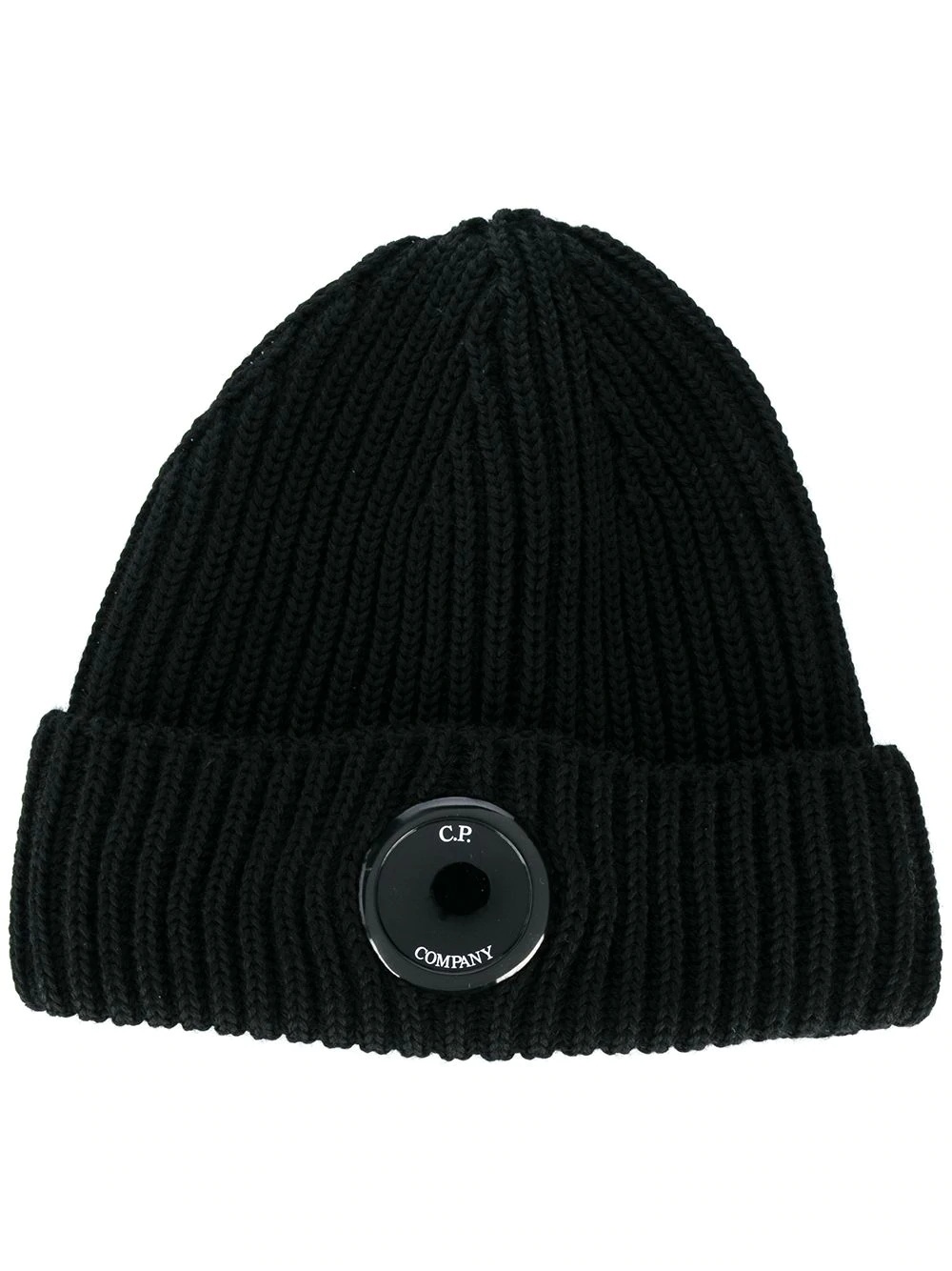 lens knitted beanie - 1