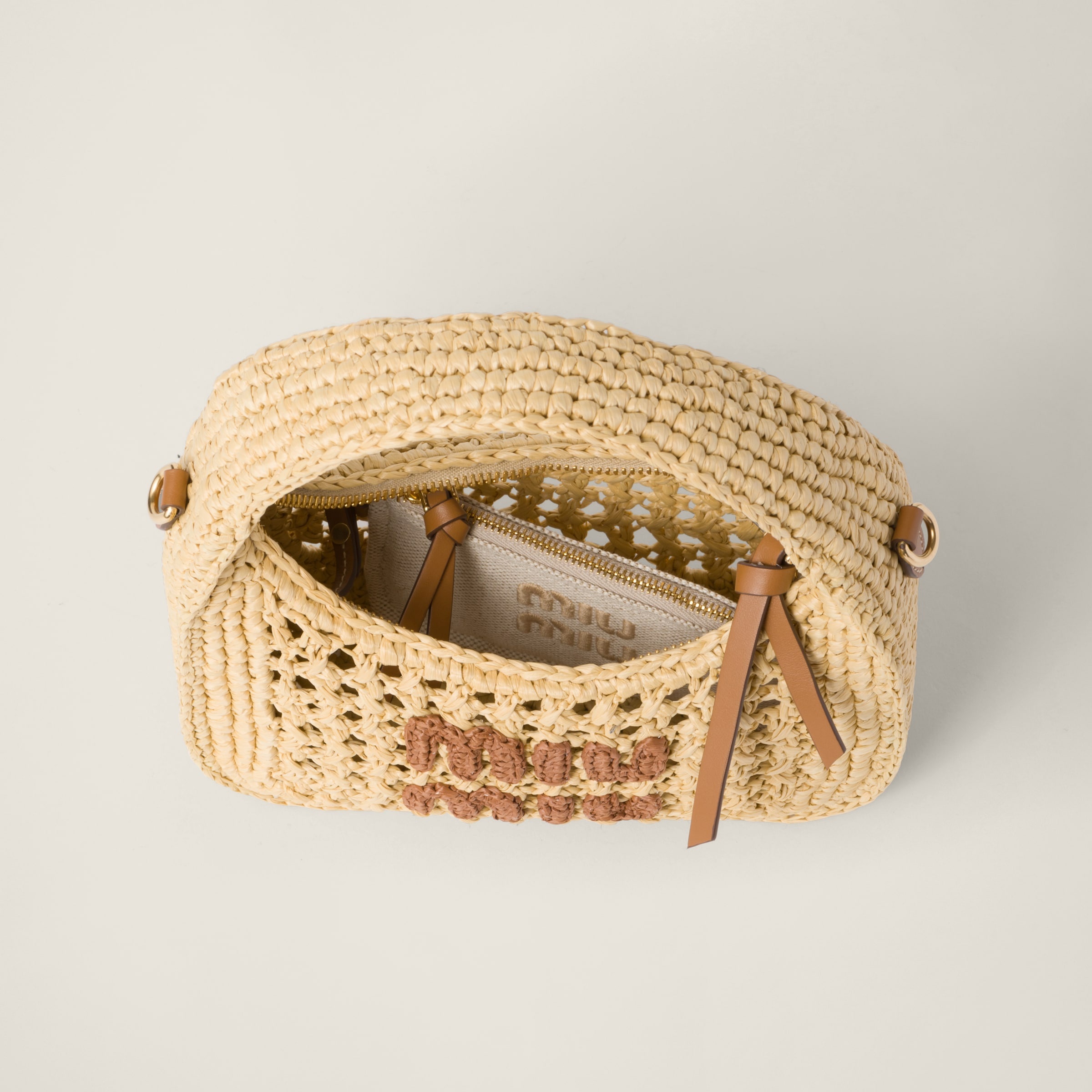 Wander woven fabric hobo bag - 4