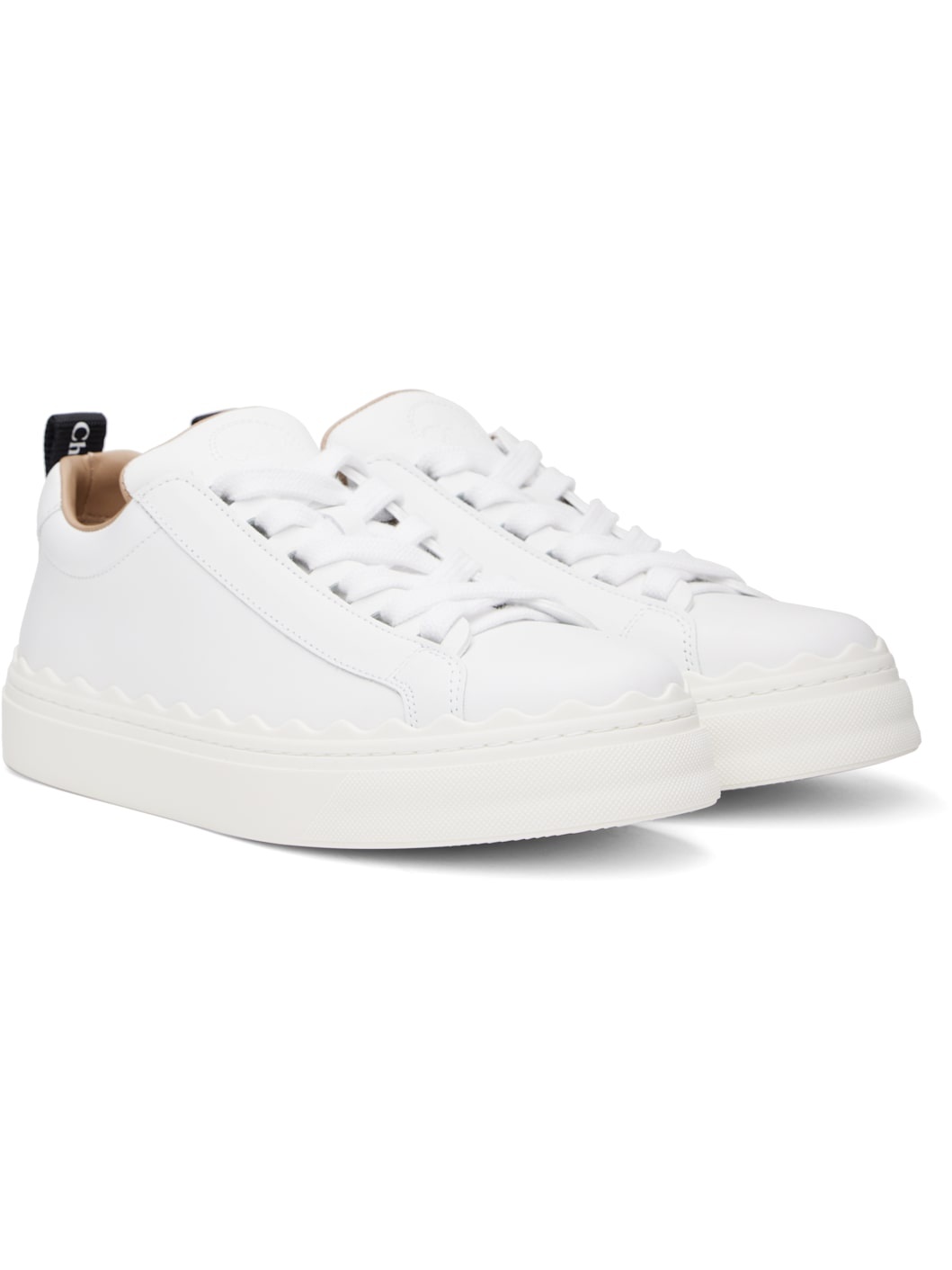 White Lauren Sneakers - 4