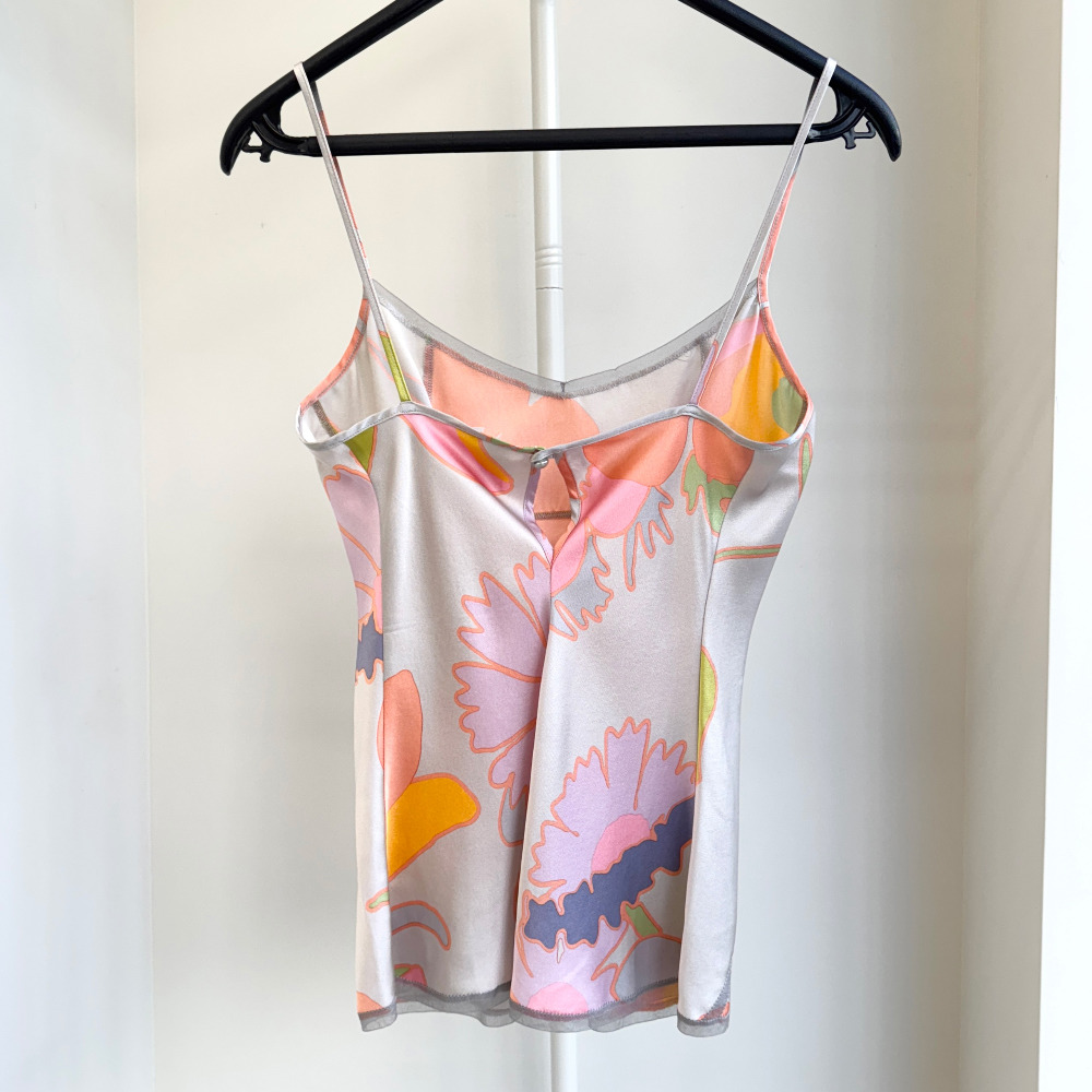 Chanel CC Camellia Silk Sleeveless - 3
