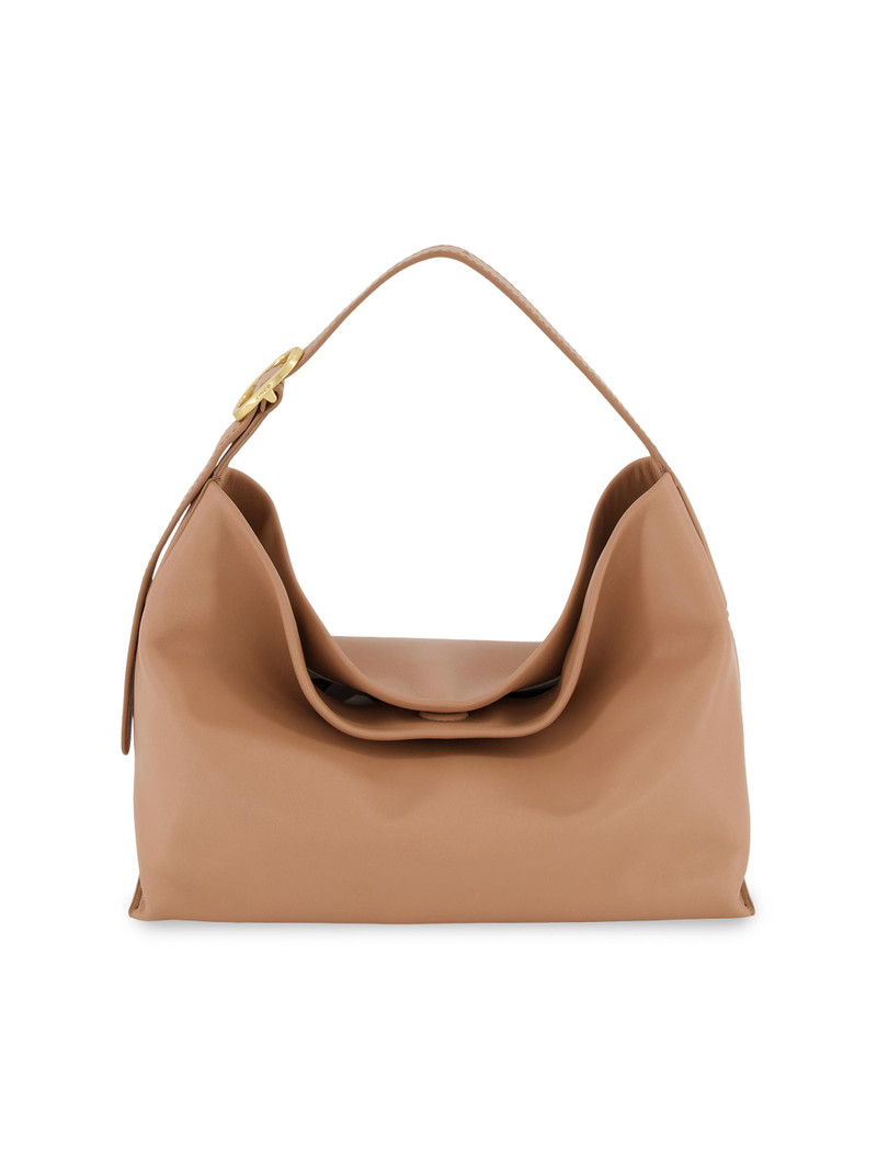 Women's Vivian Small Leather Hobo Bag - Soleil 1