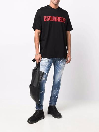 DSQUARED2 distressed-effect slim-fit jeans outlook