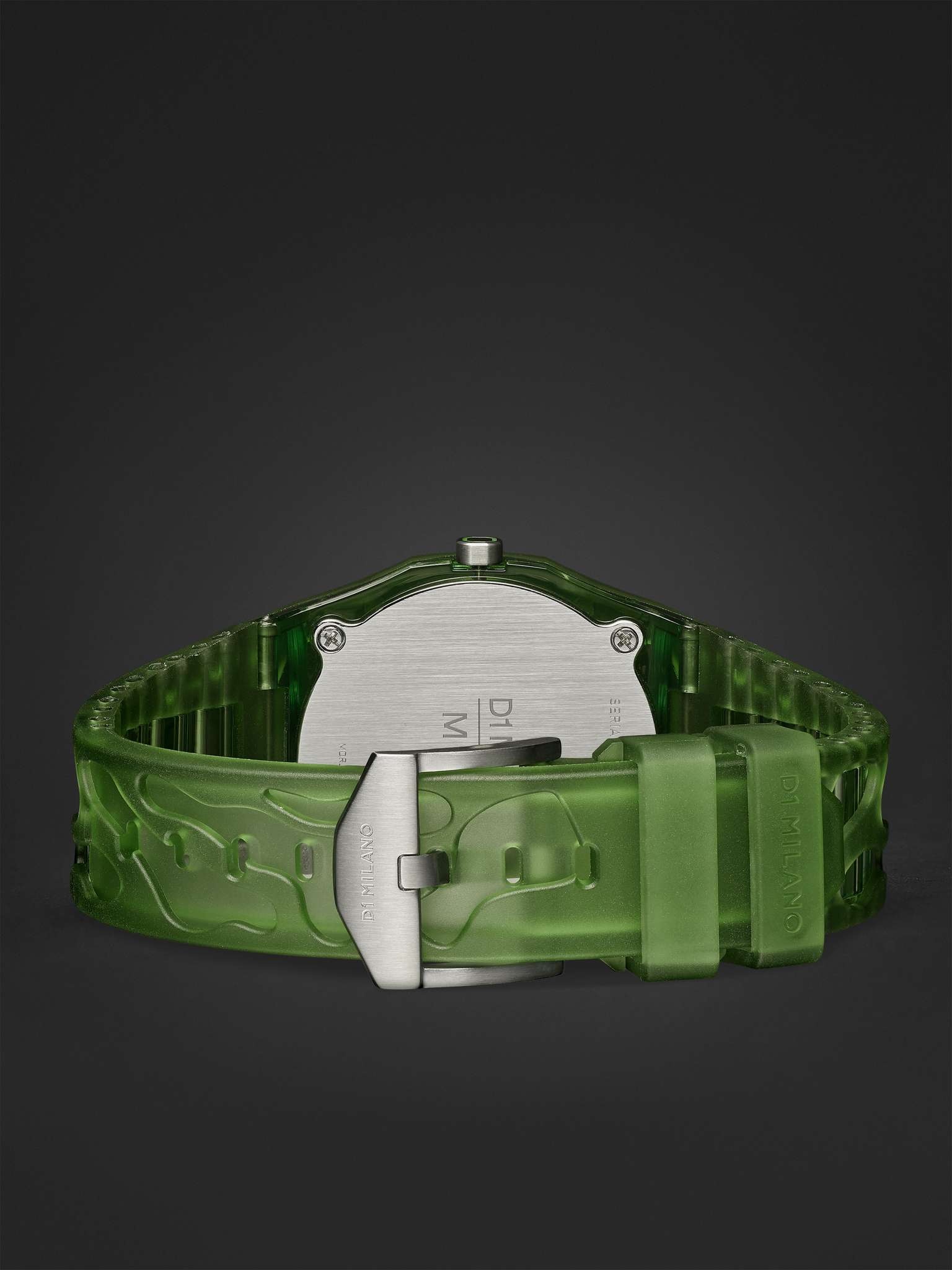 + D1 Milano Virdis Limited Edition 40mm TPU and Nylon Watch, Ref. No. MDRJ05 - 6