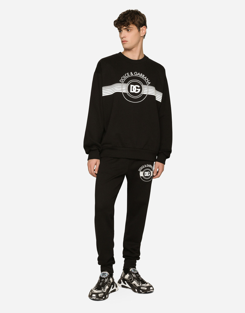 Dolce & Gabbana Jersey sweatshirt with DG logo print outlook