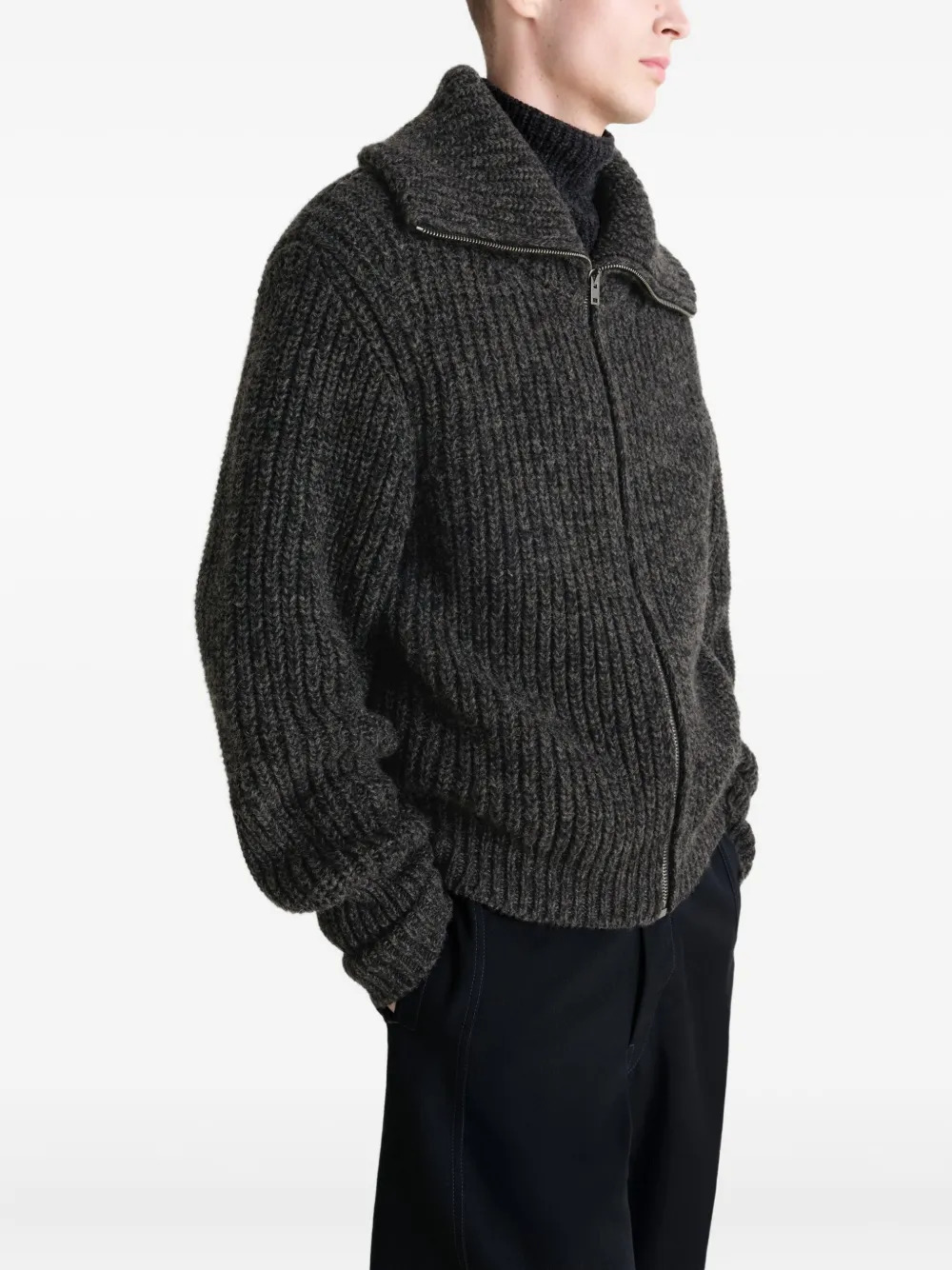 LEMAIRE - Men Zipped Cardigan - 2