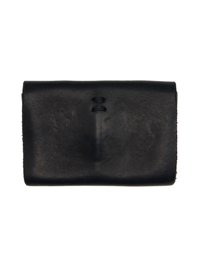 Guidi Black Distressed Wallet outlook