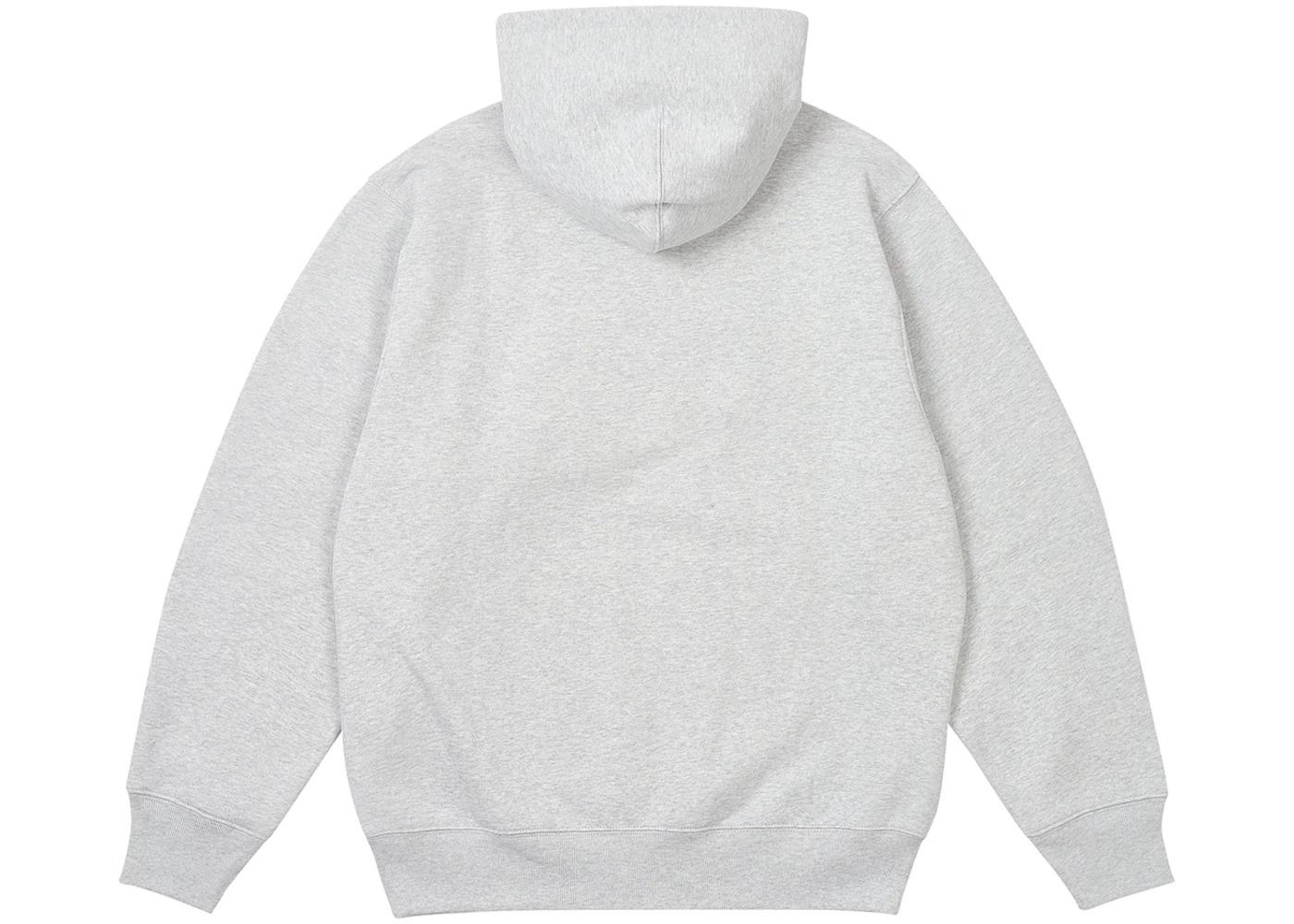 Palace Sofar Zip Hood (SS24) Grey Marl - 2