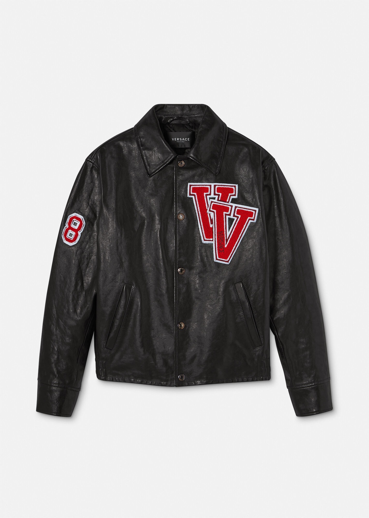 Varsity Leather Jacket - 1