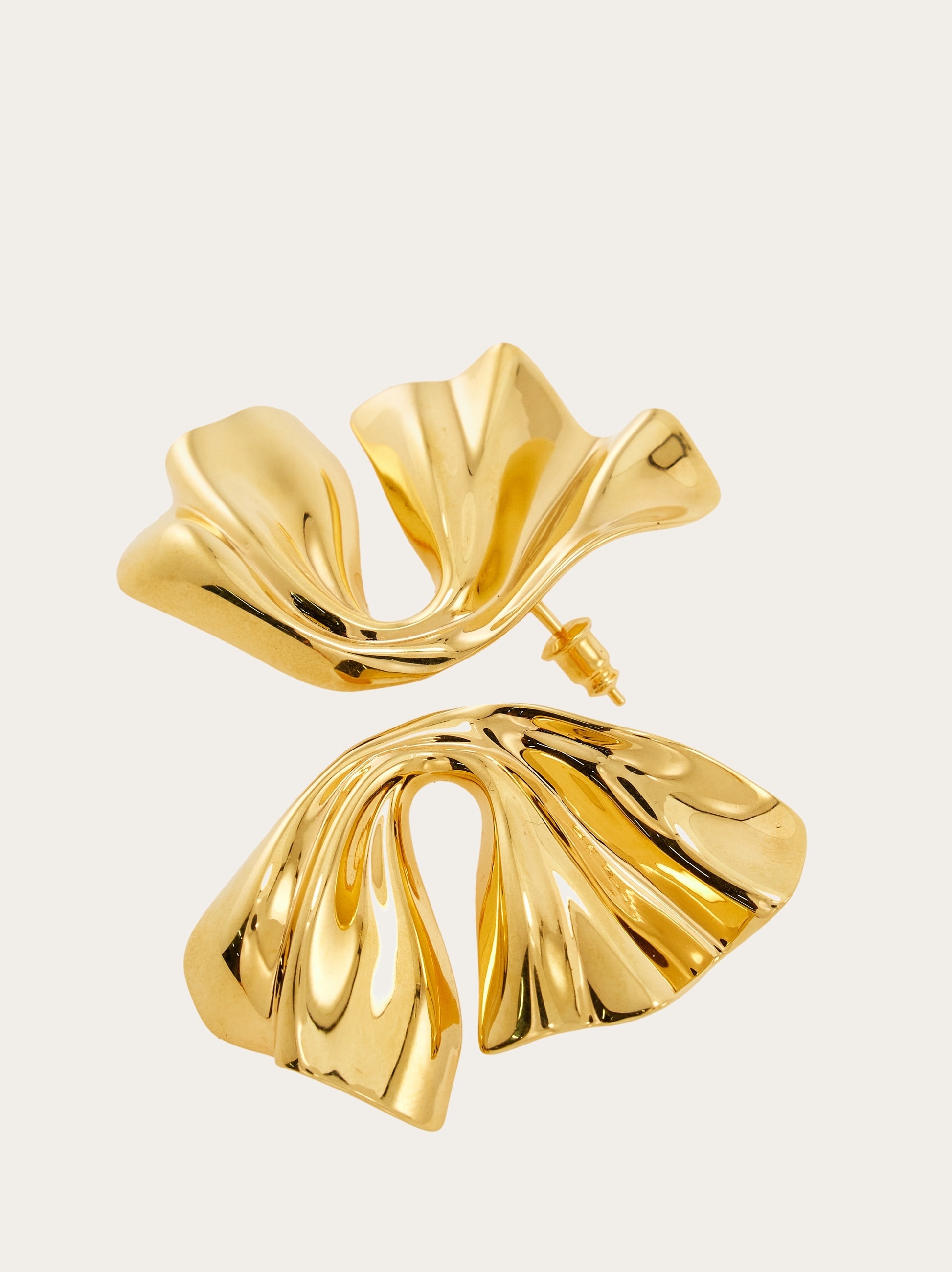 Draped earrings - 2