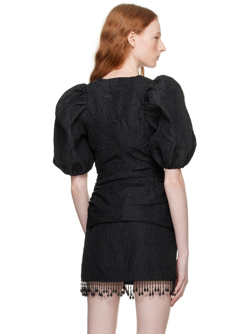 Black Floral Blouse 3