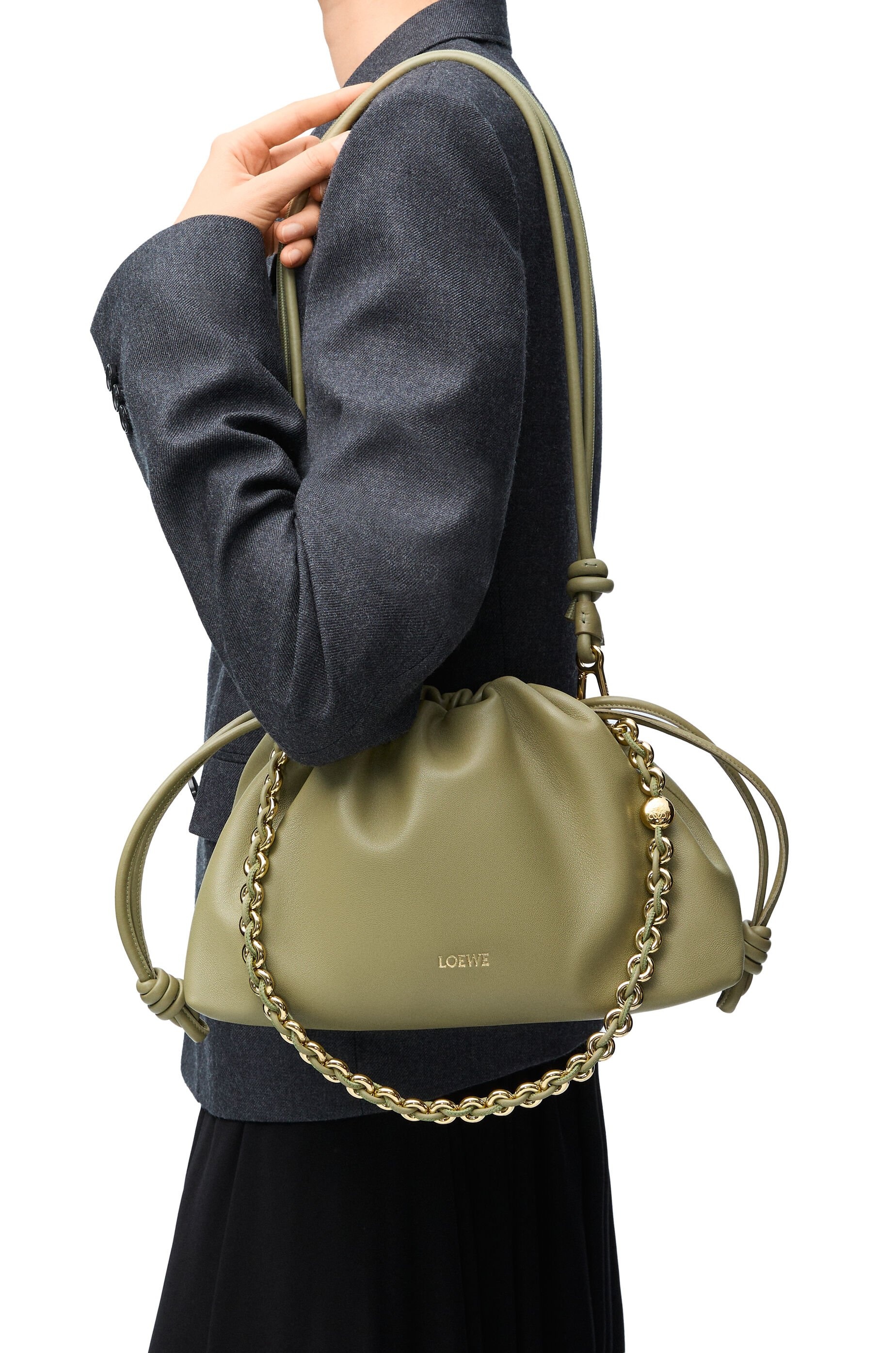 Medium Flamenco purse in mellow nappa lambskin - 2