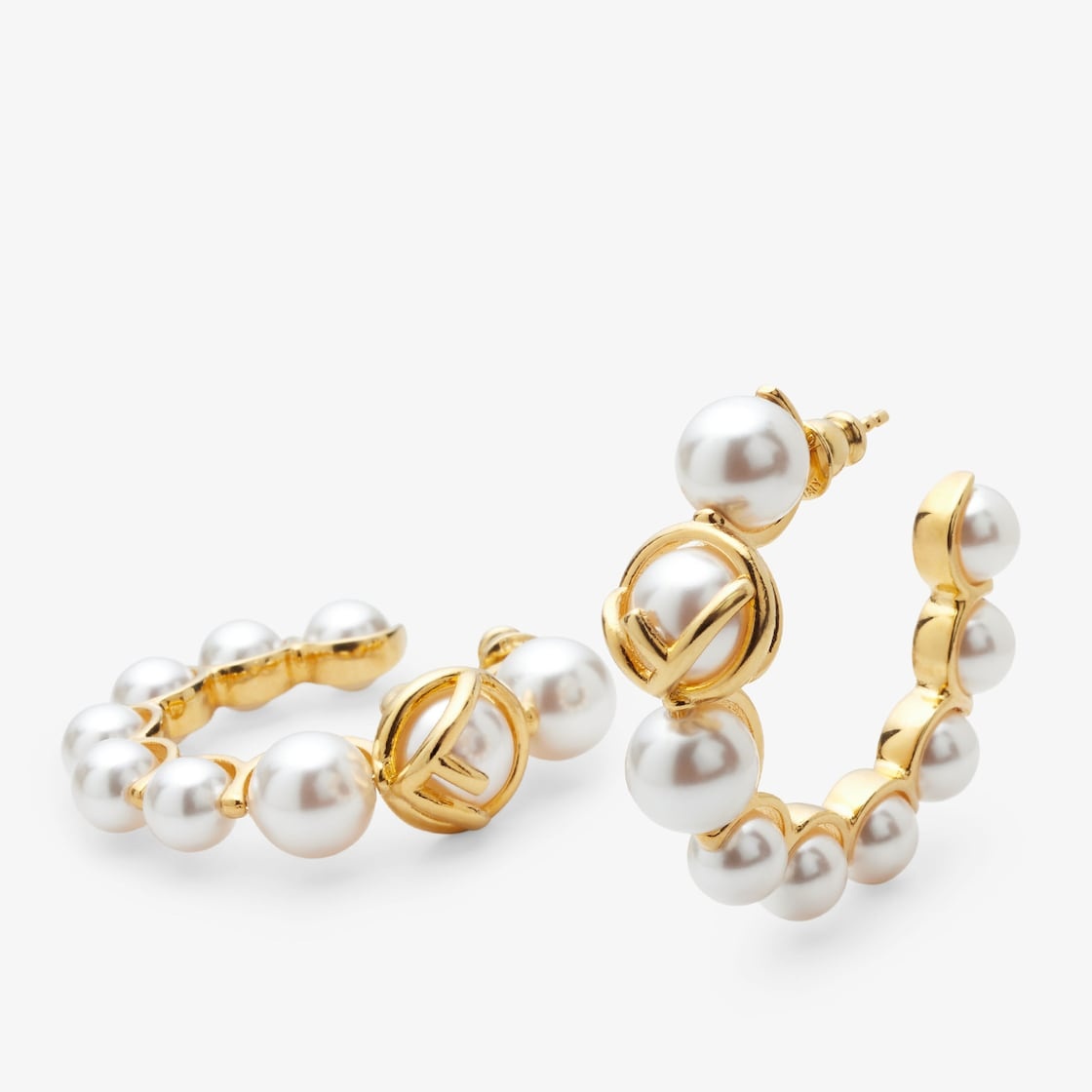 F is Fendi Earrings - 2