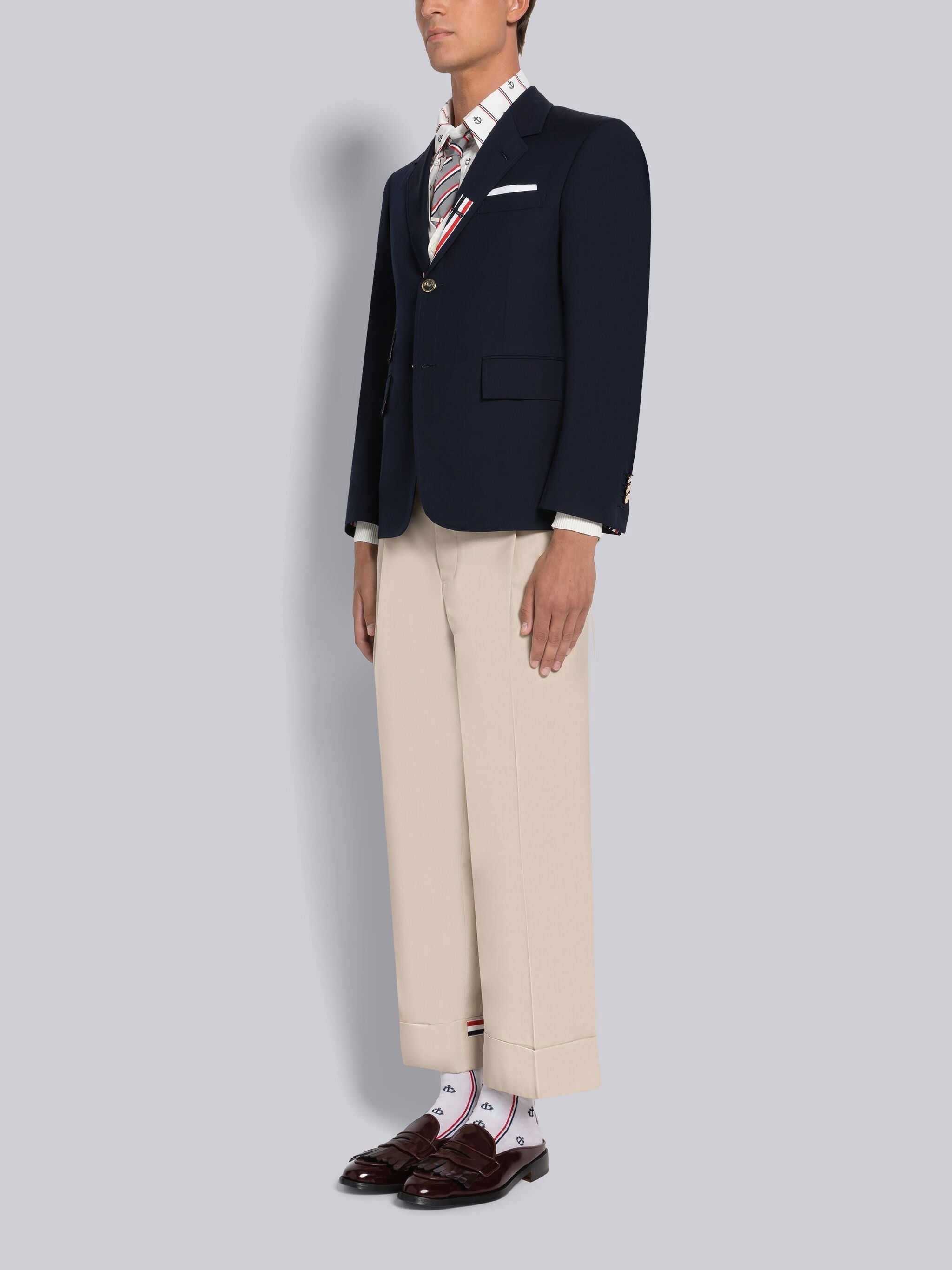 Soft Spazzolato Kilt Varsity Penny Loafer - 6