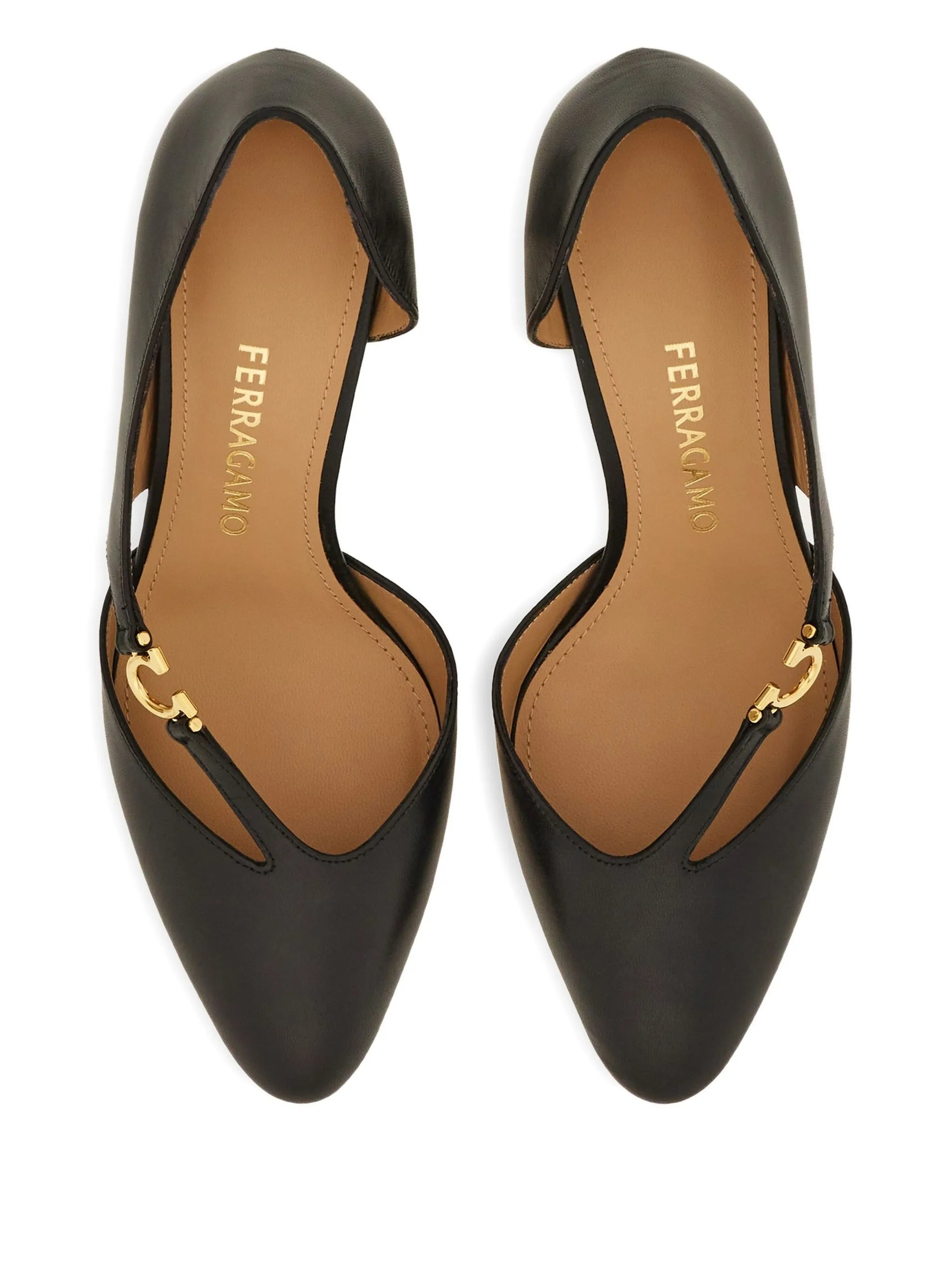 Ferragamo 70mm Gancini Pumps - 3