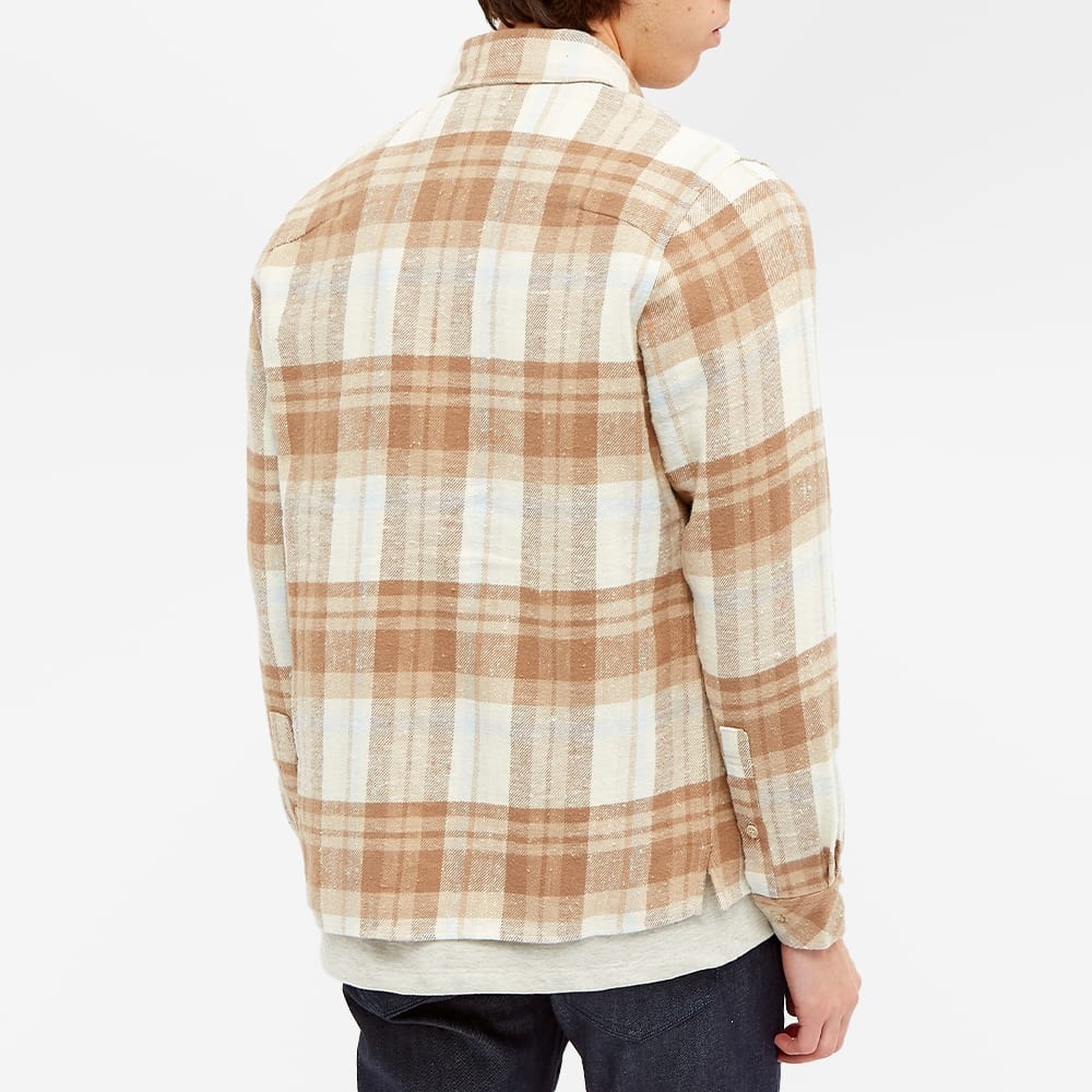 John Elliott Sly Checked Flannel Shirt - 5