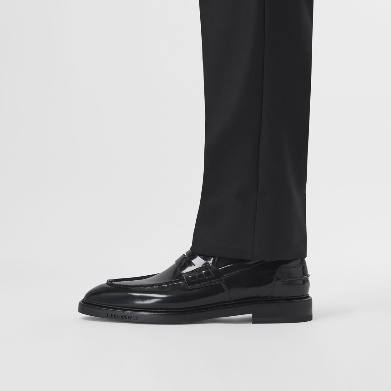 Leather Penny Loafers - 5