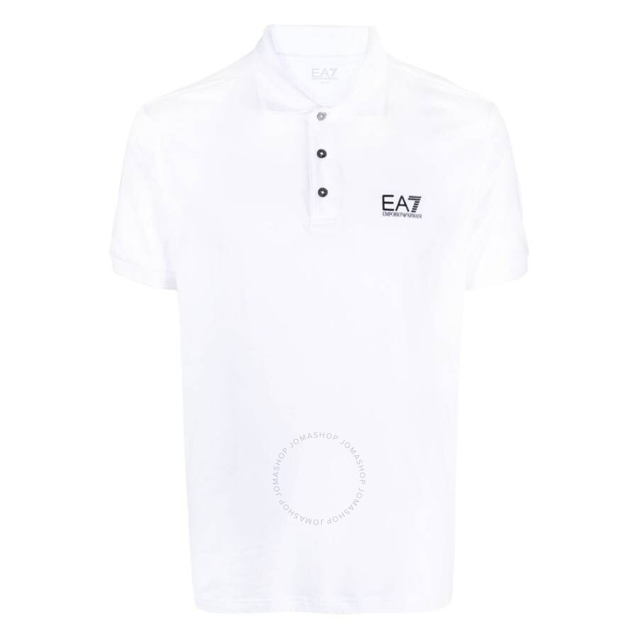 Emporio Armani EA7 Logo Print Polo Shirt - 1