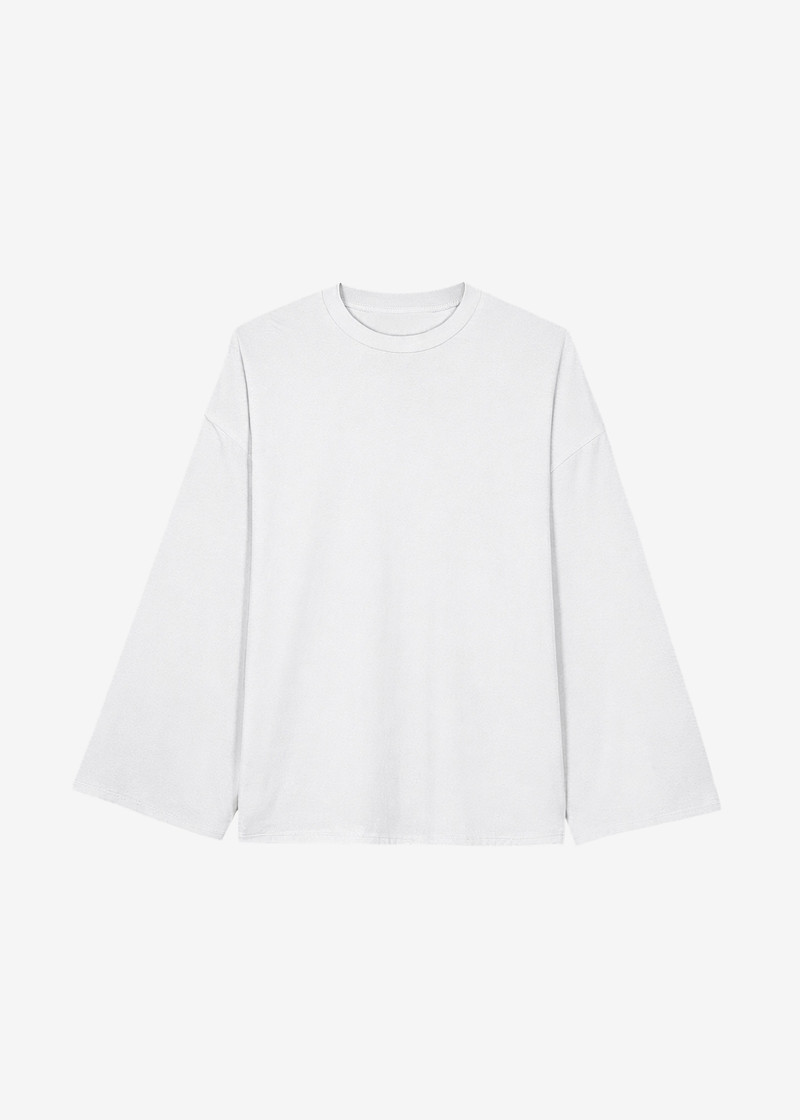 Rio Oversized Sleeve Tee - White 8