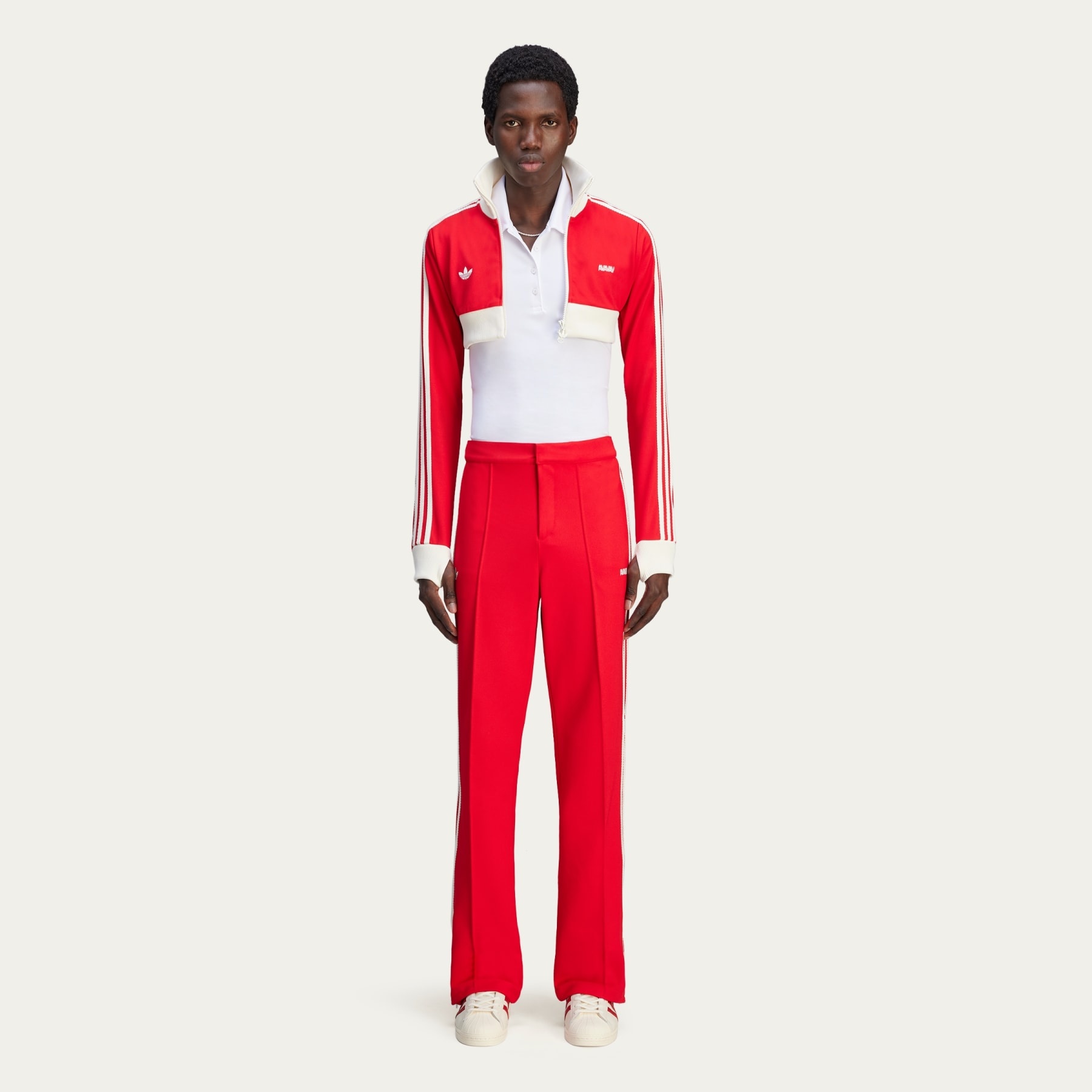 adidas×Avavav sweatpants adidas Originals by Avavav pleated sweatpants